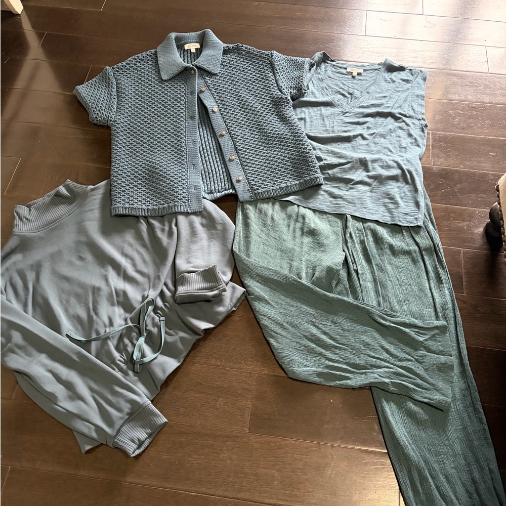 Haven  Teal Women's 4 piece Set